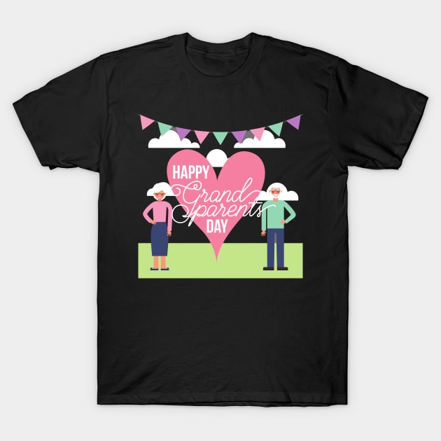 grandparents day T-Shirt by Mdath